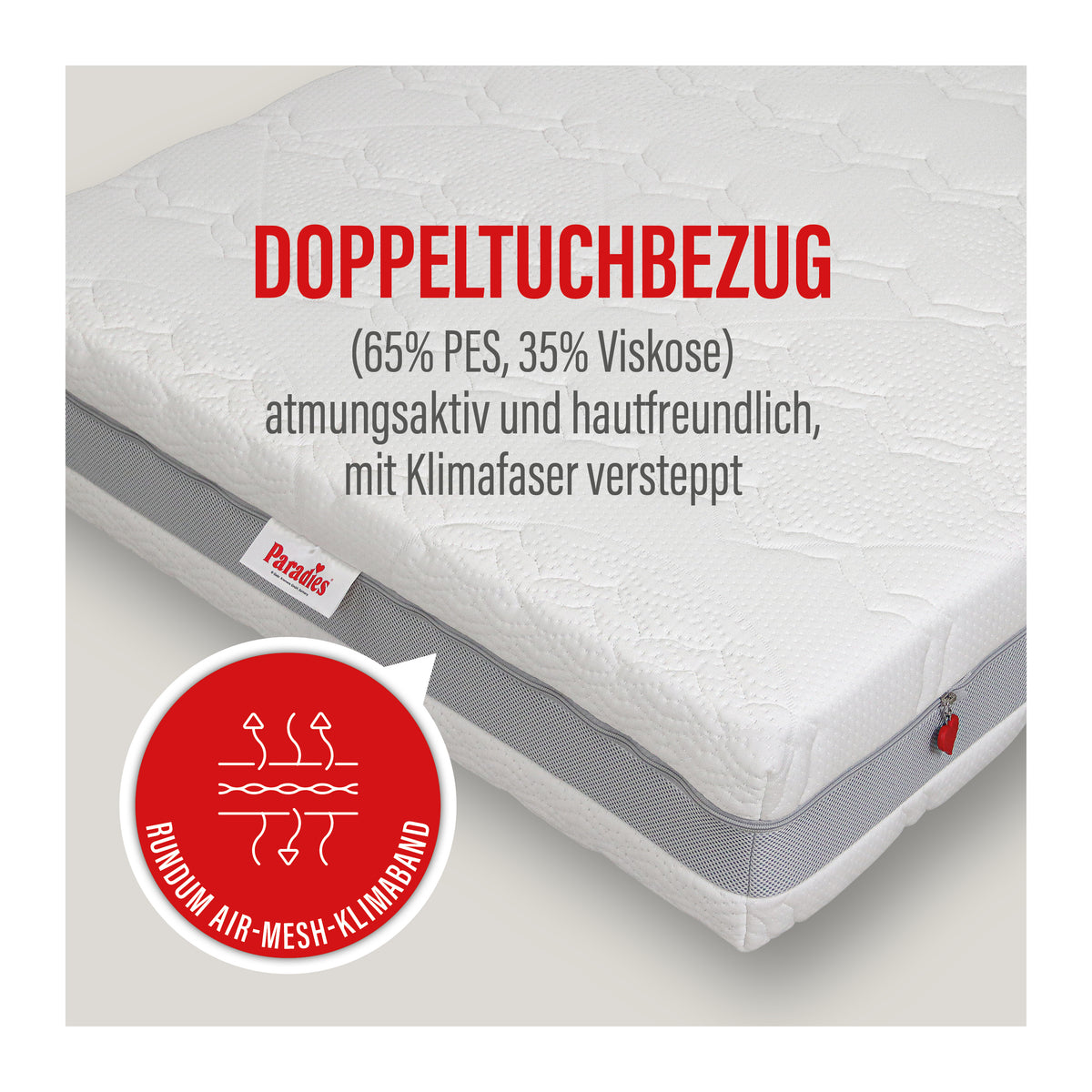 Prolife Strong 180 · 7-Zonen Taschenfederkern